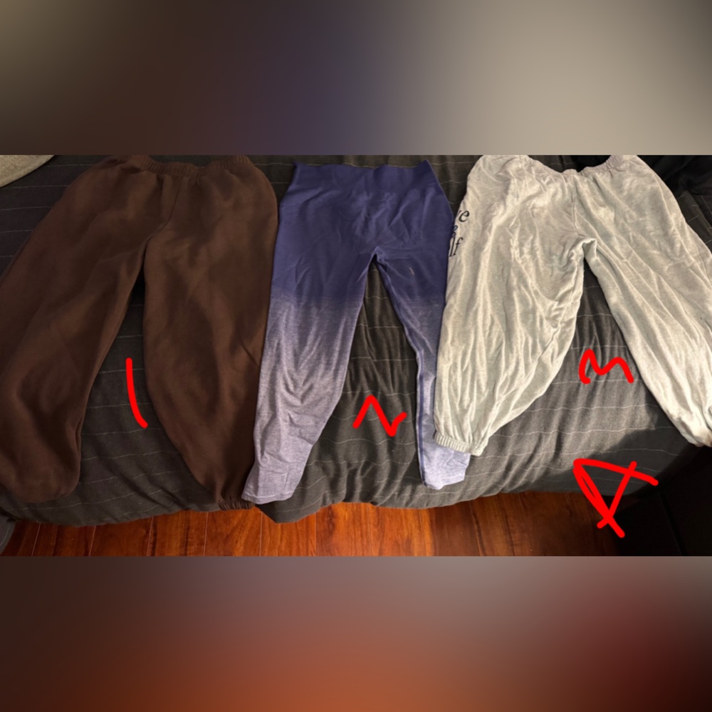 Women’s clothing sizes S-L